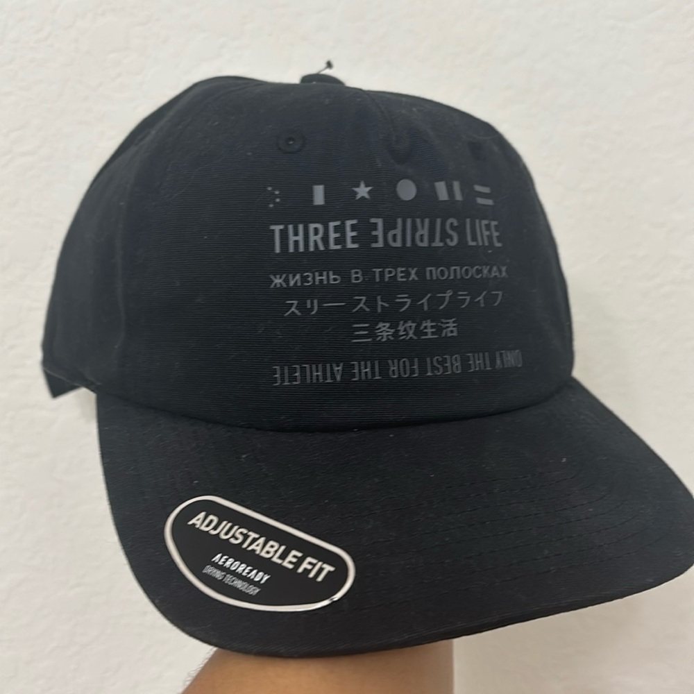 NWT black Adidas cap